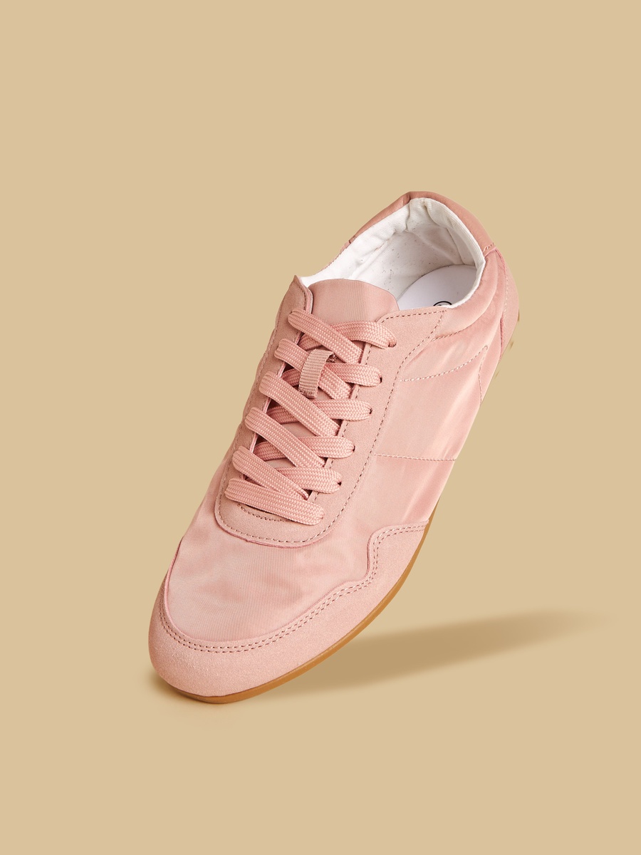 Panelled Lace-Up Shoes
