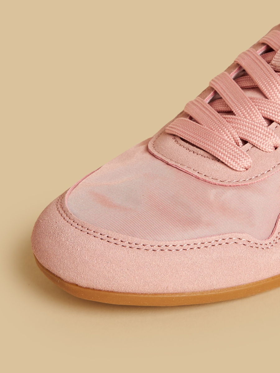 Panelled Lace-Up Shoes