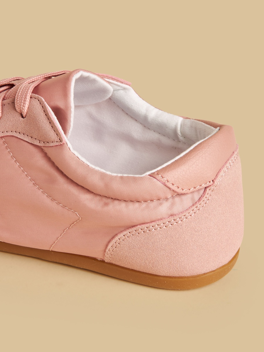 Panelled Lace-Up Shoes
