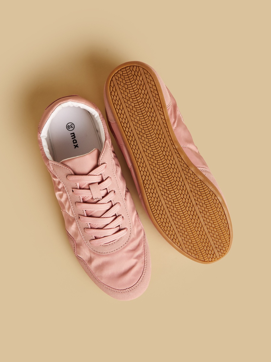Panelled Lace-Up Shoes