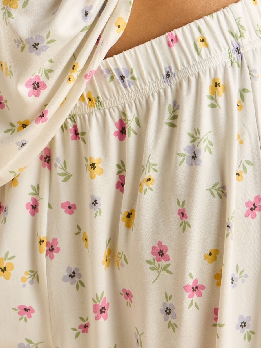 Floral Print Pyjama Set