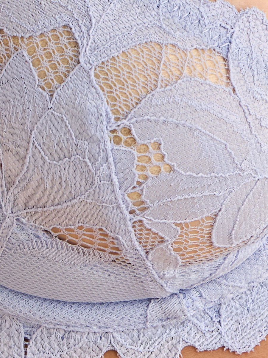 Lace Non-Padded Wired Demi Sling Bra