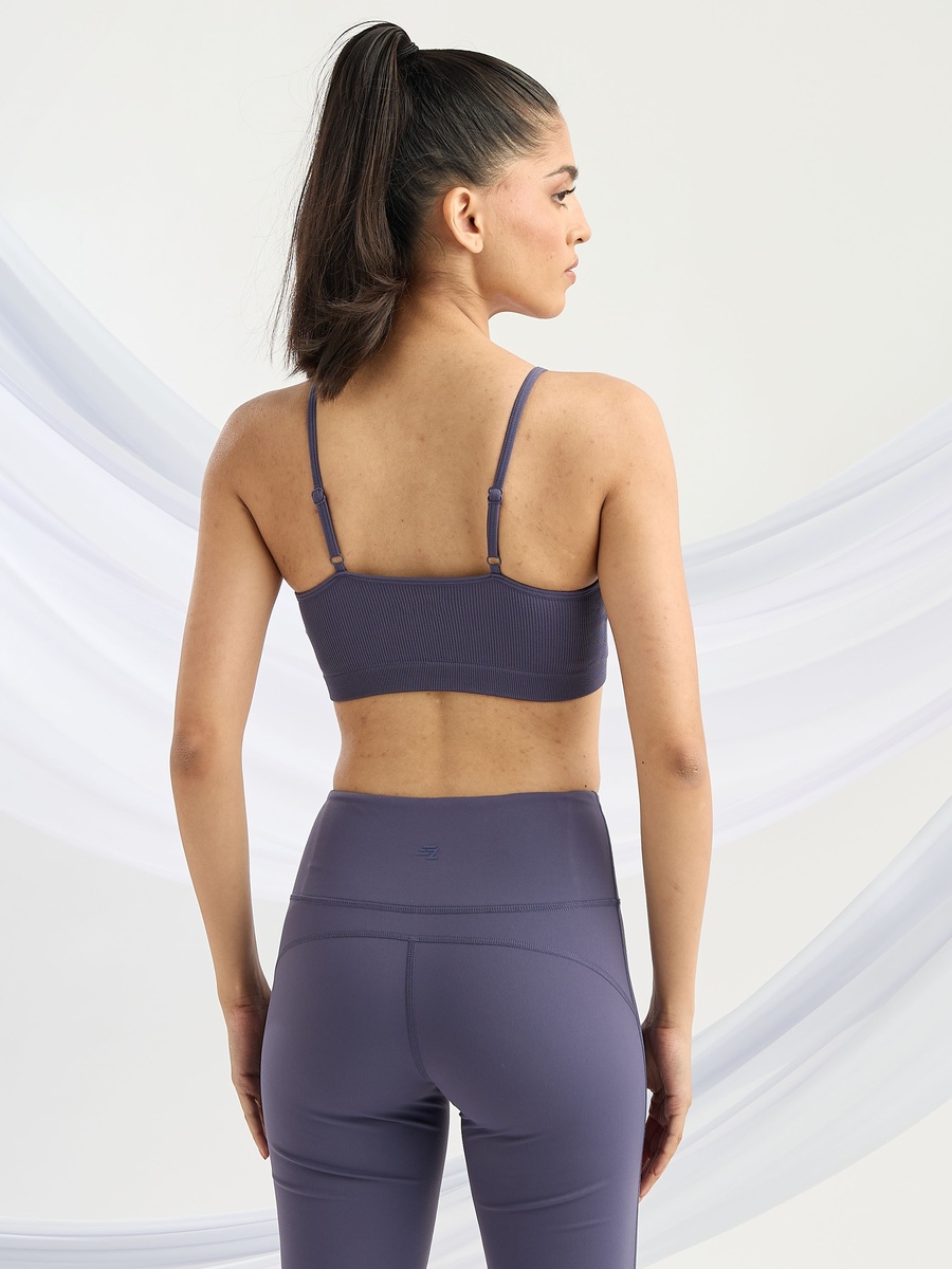 Pack of 2 - Ribbed Seamless Sports Bra