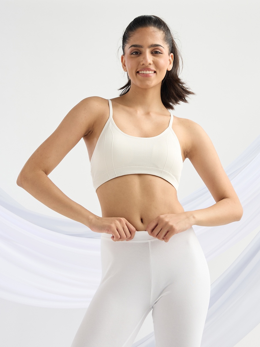 Pack of 2 - Ribbed Seamless Sports Bra