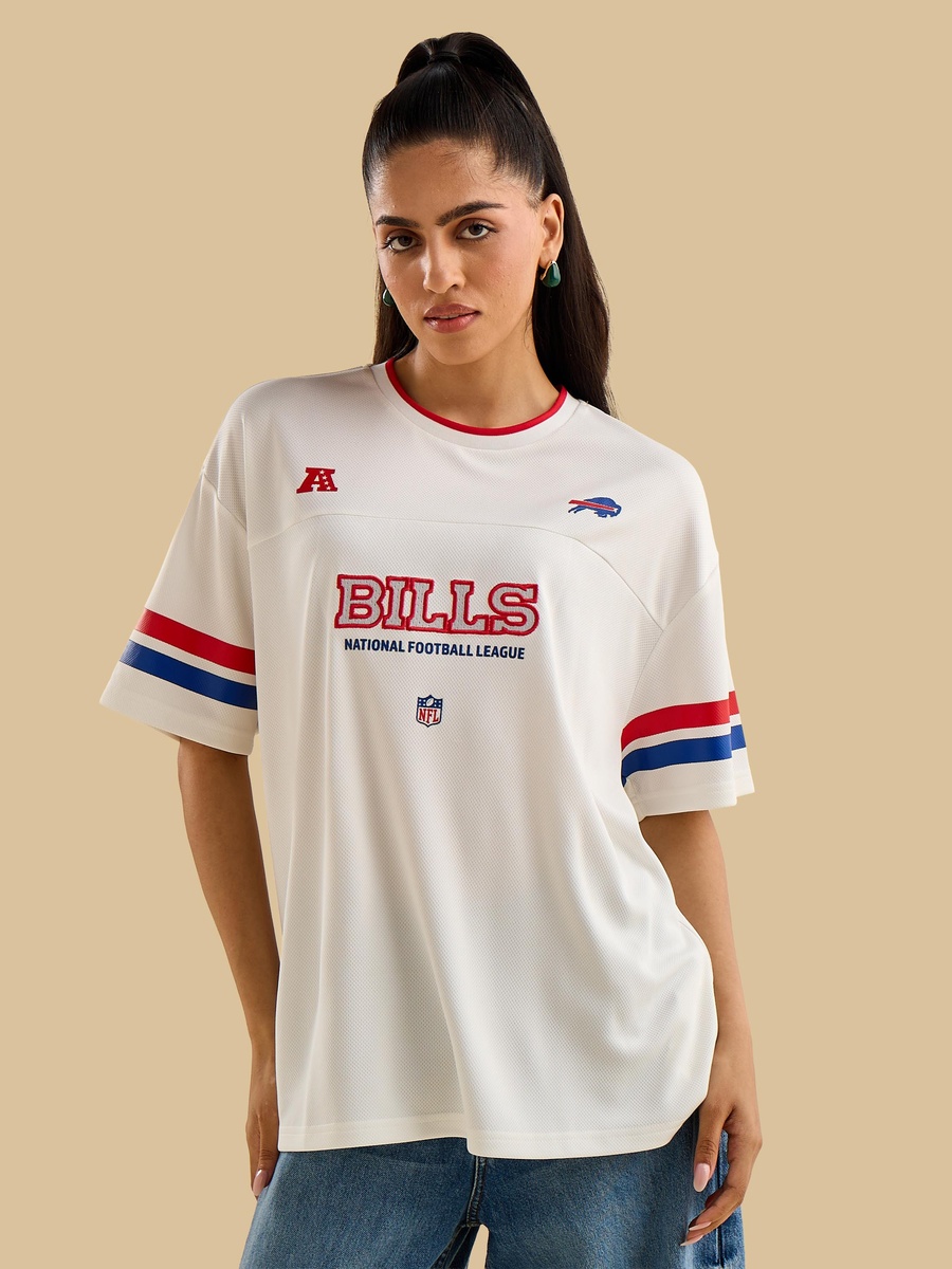 NFL Buffalo Bills Print Oversized T-Shirt