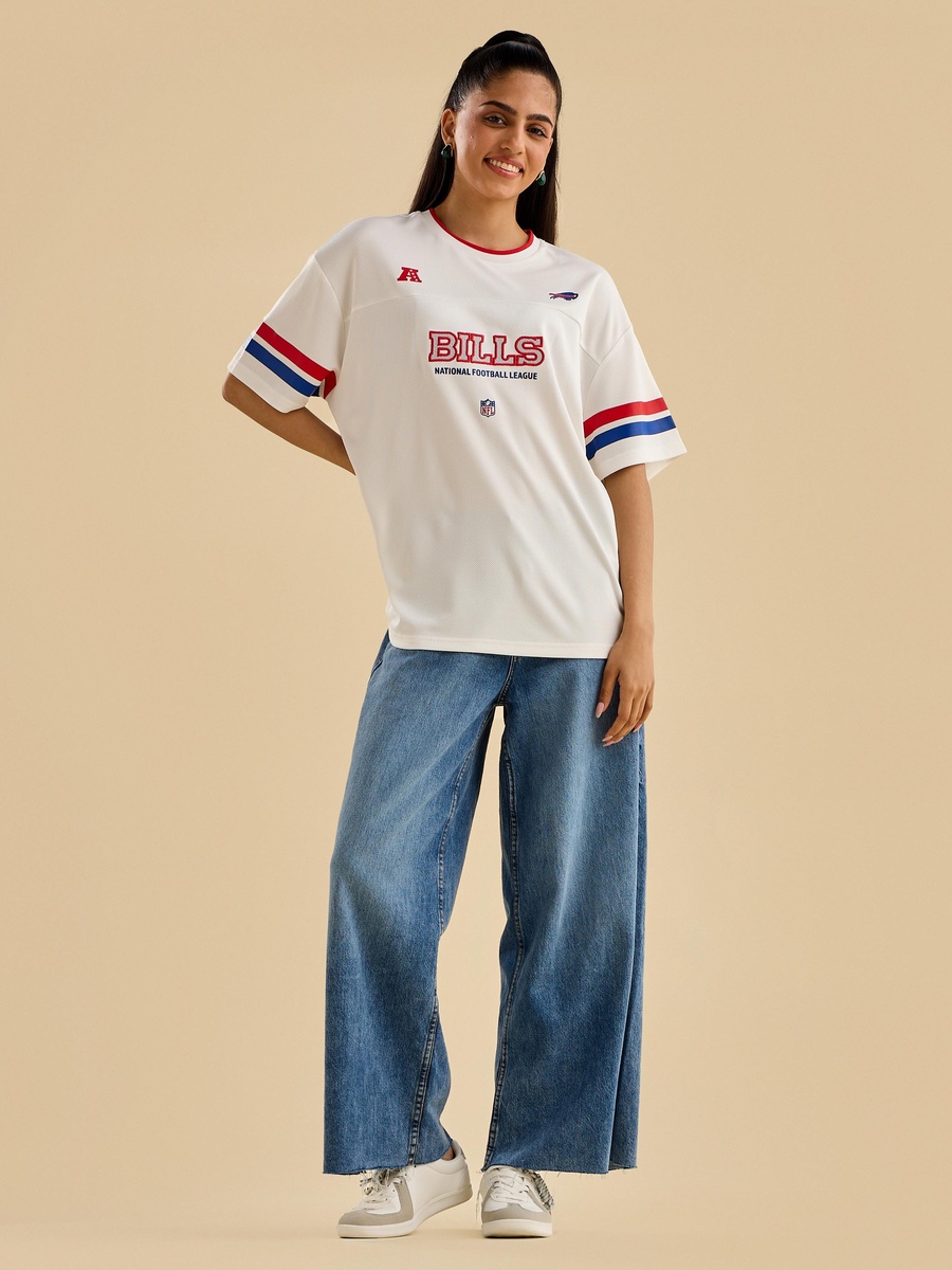NFL Buffalo Bills Print Oversized T-Shirt