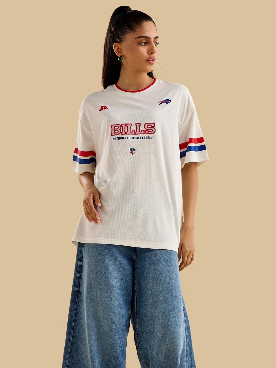NFL Buffalo Bills Print Oversized T-Shirt