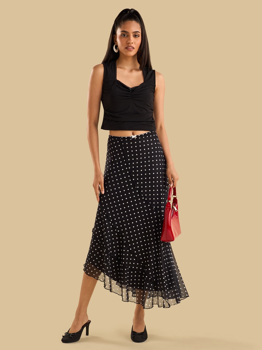 Ruched Sleeveless Top