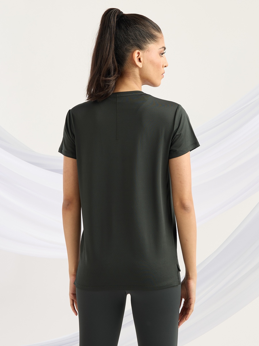 Regular Fit Textured T-Shirt