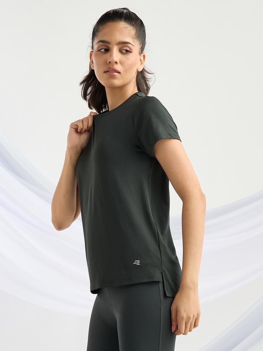 Regular Fit Textured T-Shirt