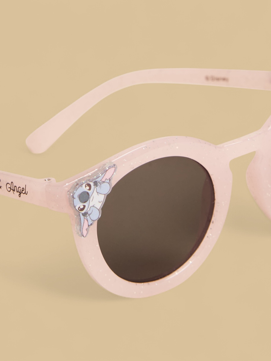 Stitch and Angel Accent Sunglasses with Case