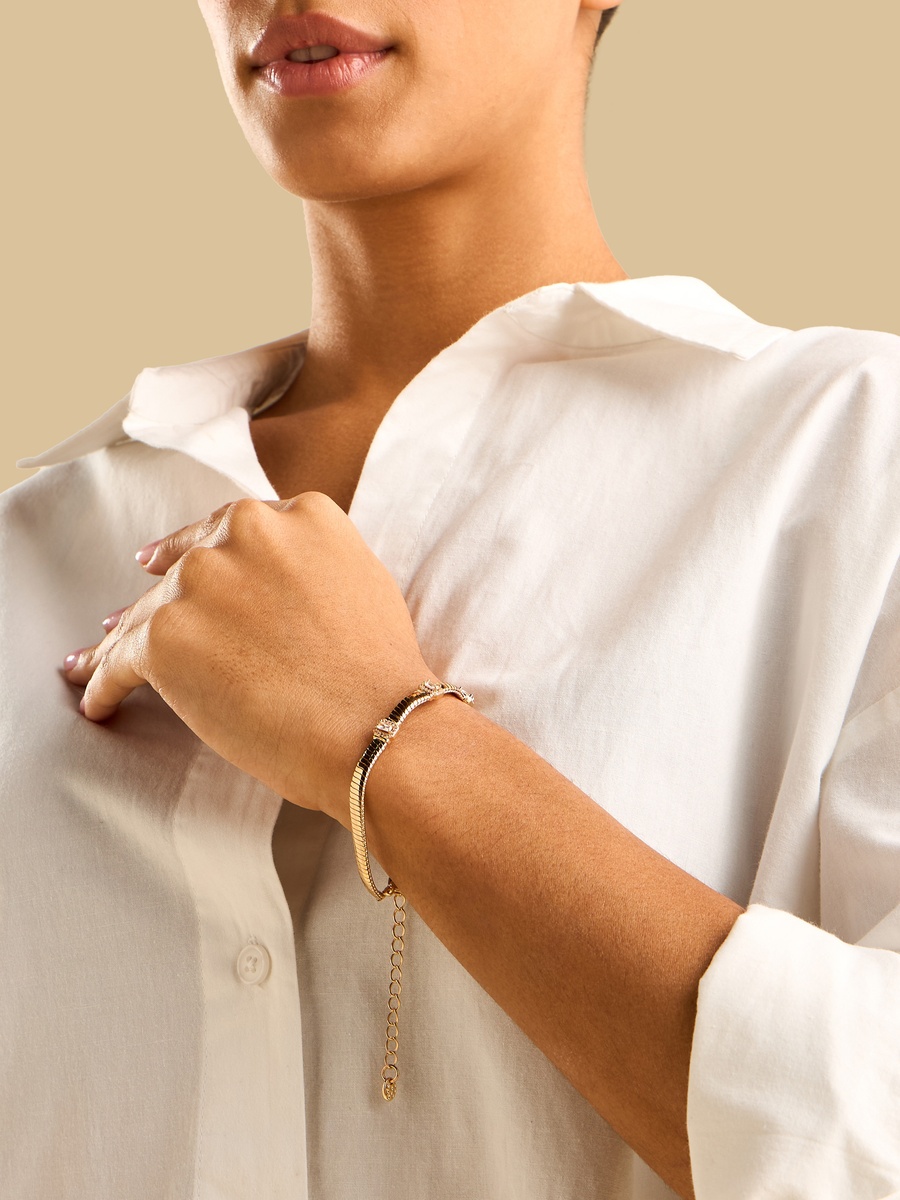Pack of 3 - Embellished Bracelet with Lobster Clasp