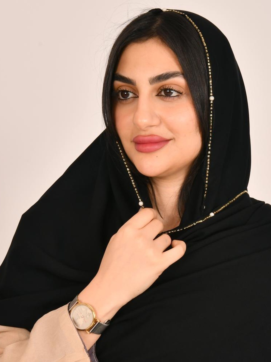 Embellished Edge Hijab