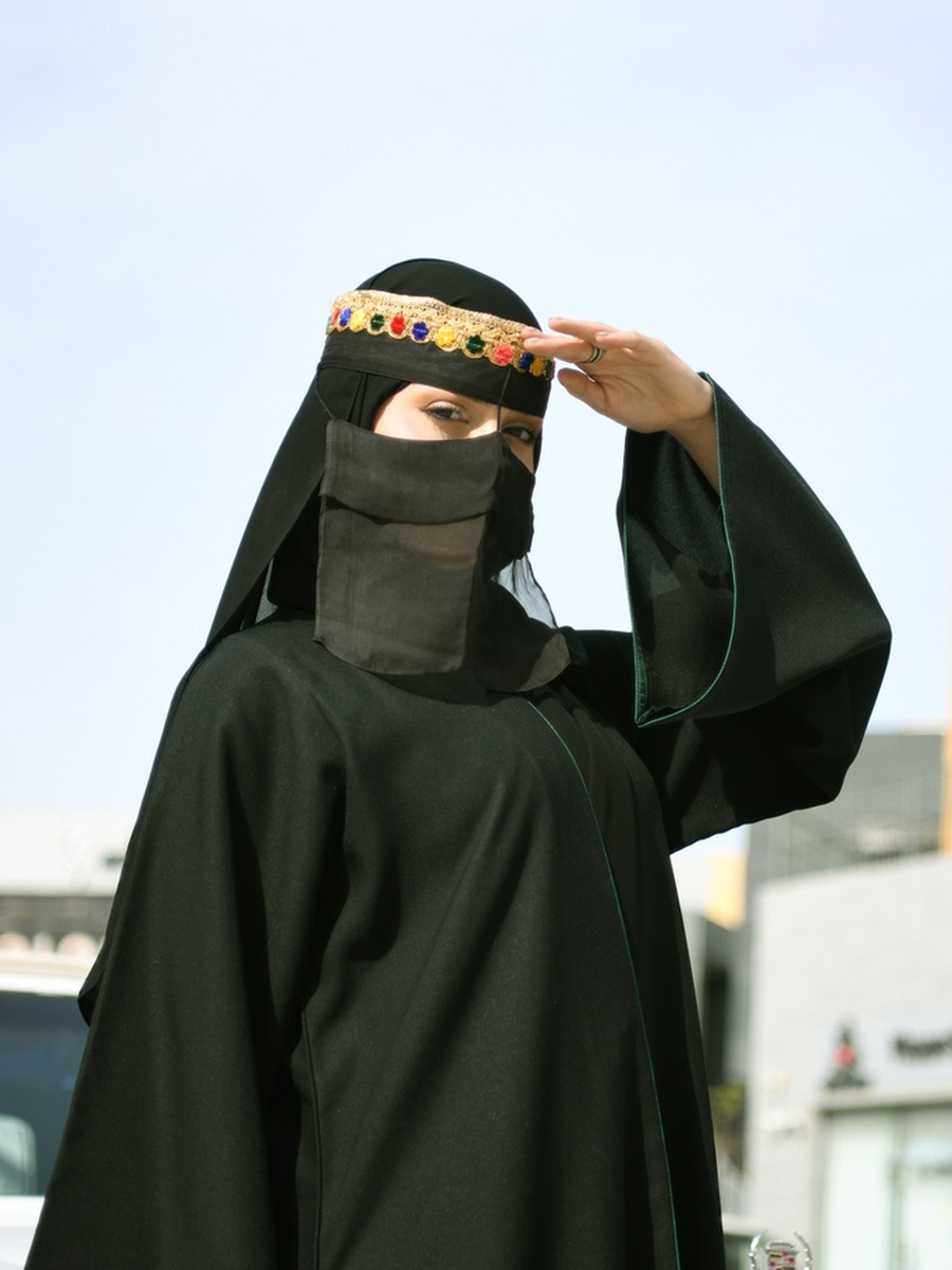 Embellished Burqa