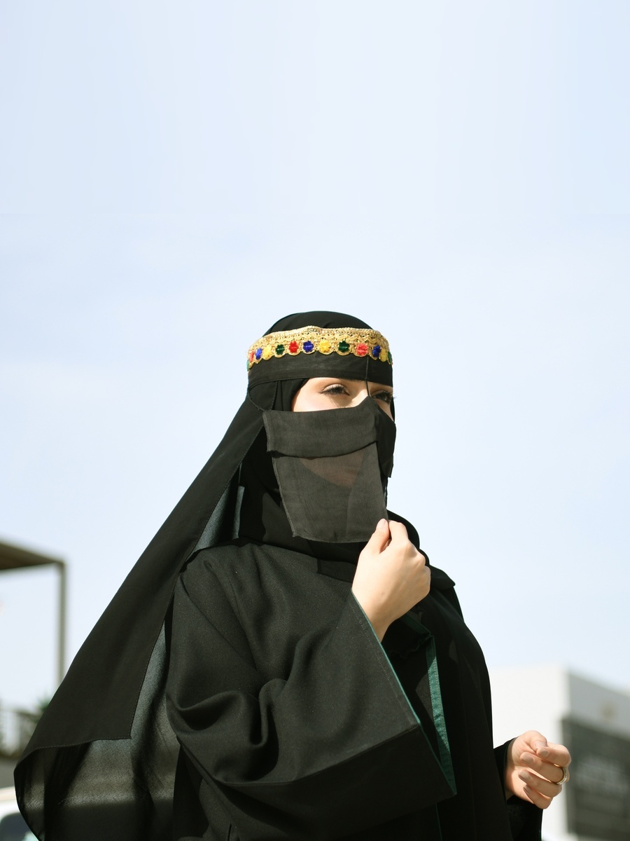 Embellished Burqa