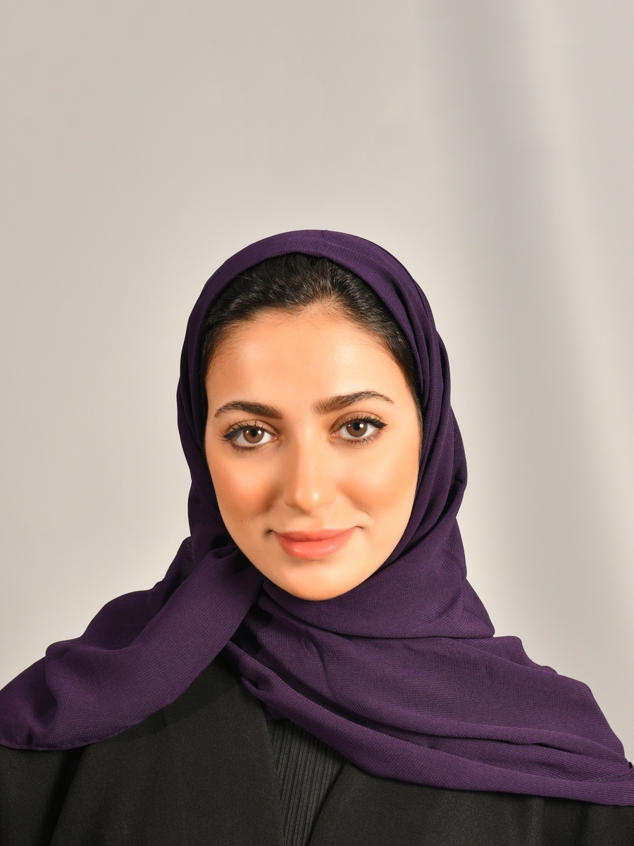 حجاب حرير سادة