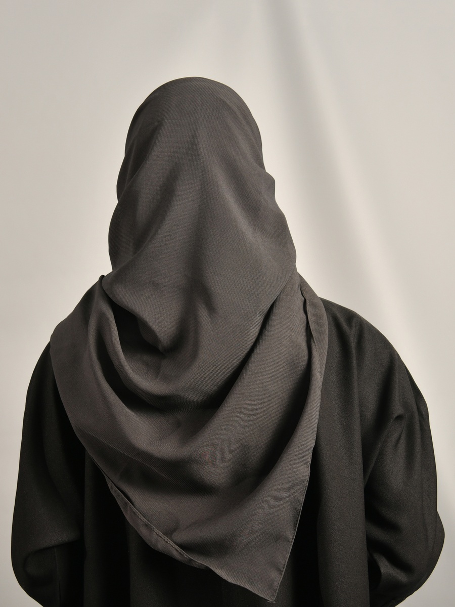 Solid Silk Hijab
