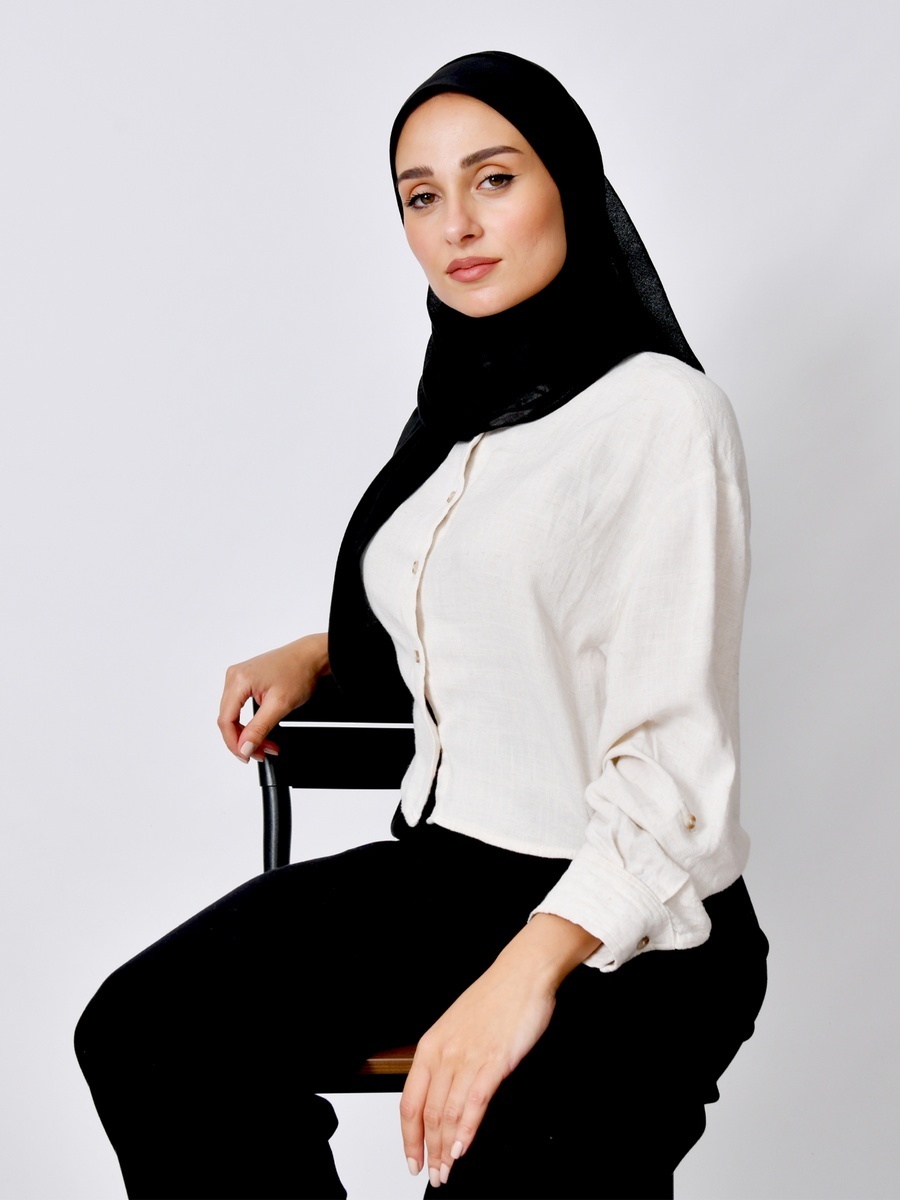 حجاب قطن ناعم
