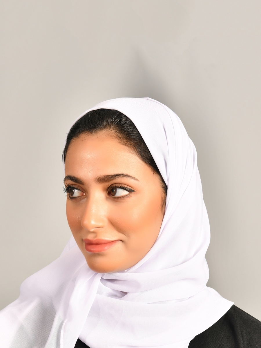 Solid Silk Hijab