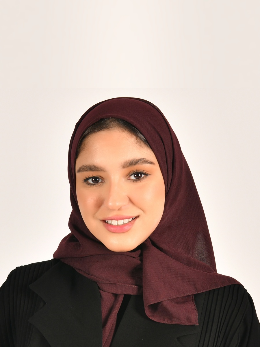 Solid Silk Hijab