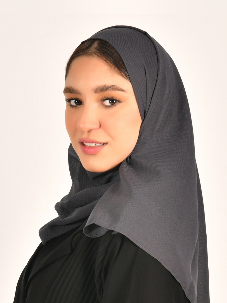 Solid Silk Hijab