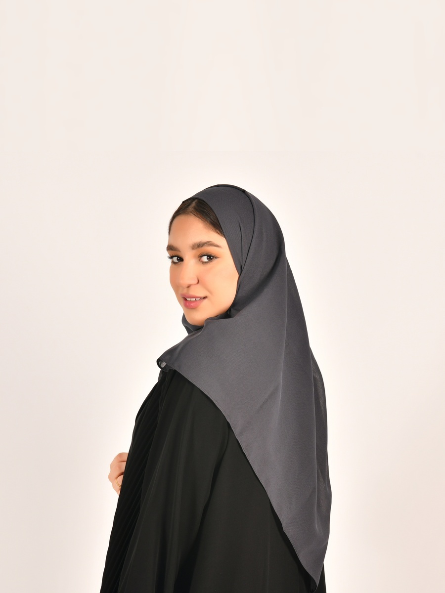 Solid Silk Hijab