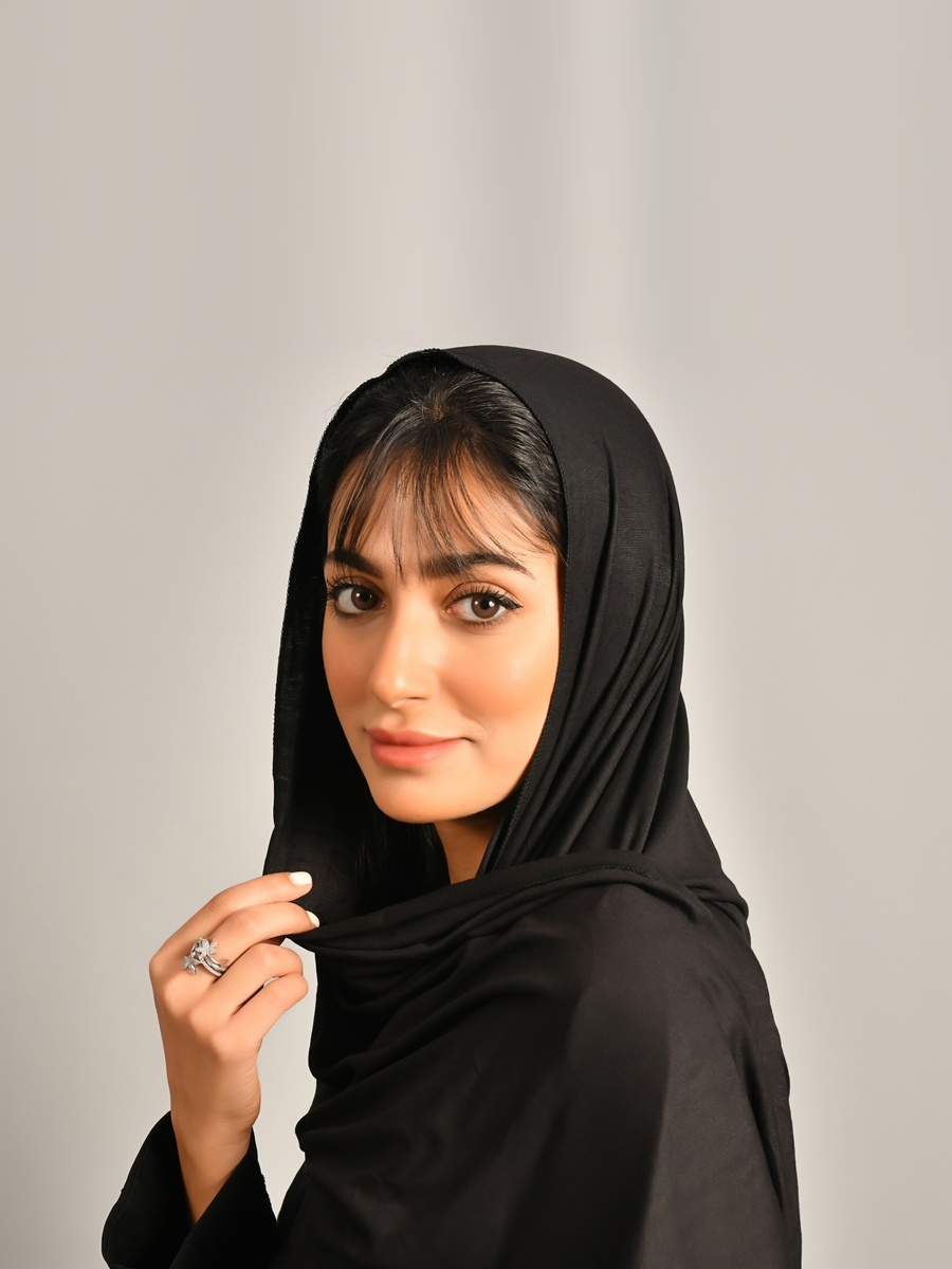 حجاب قطن سادة