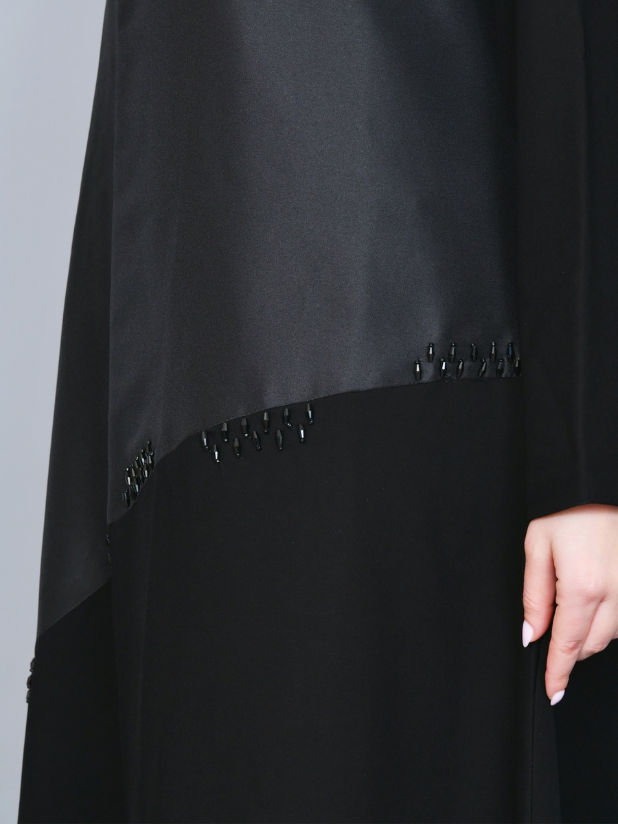 Black Embellished Abaya