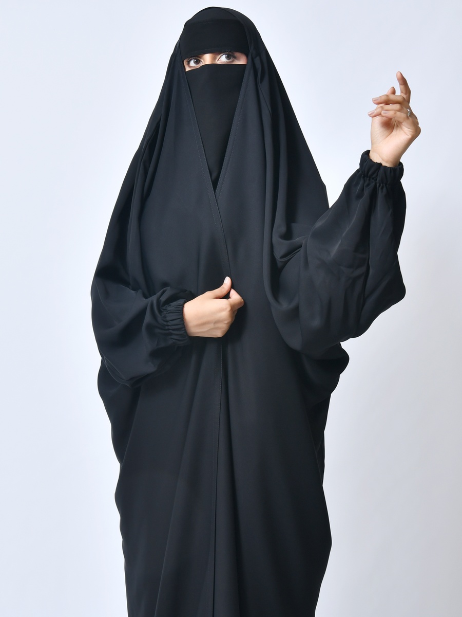 Black Abaya with Niqab