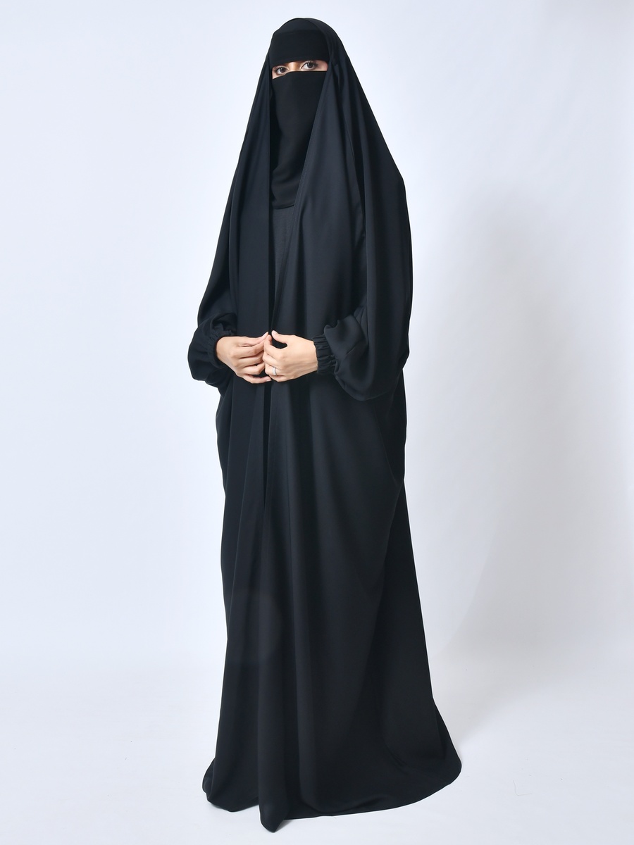 Black Abaya with Niqab