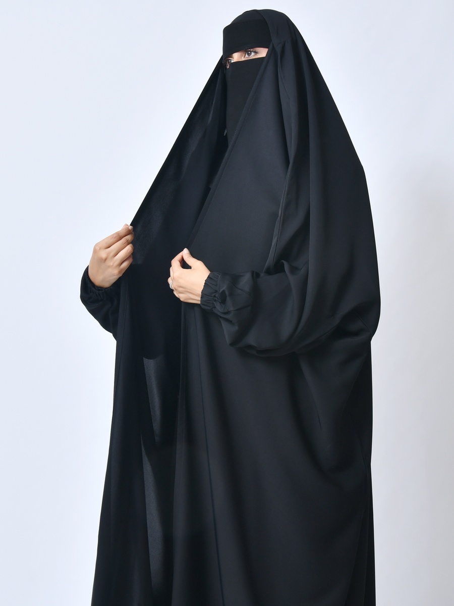 Black Abaya with Niqab