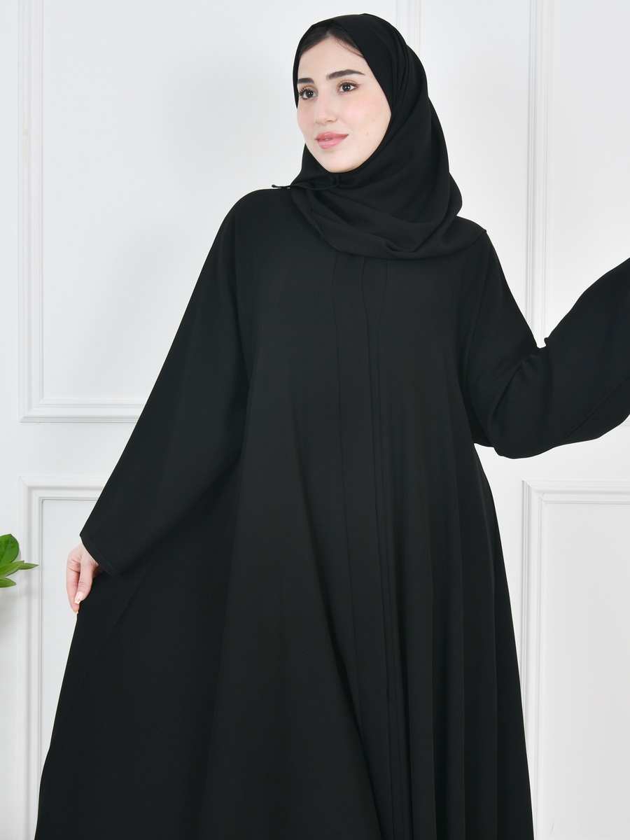 عباية واسعة بأزرار كبس