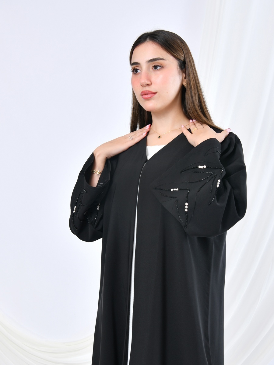 Beaded Embroidery Abaya