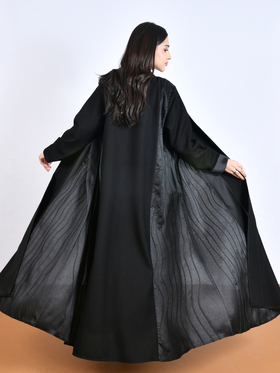 عباية بنمط جاكارد