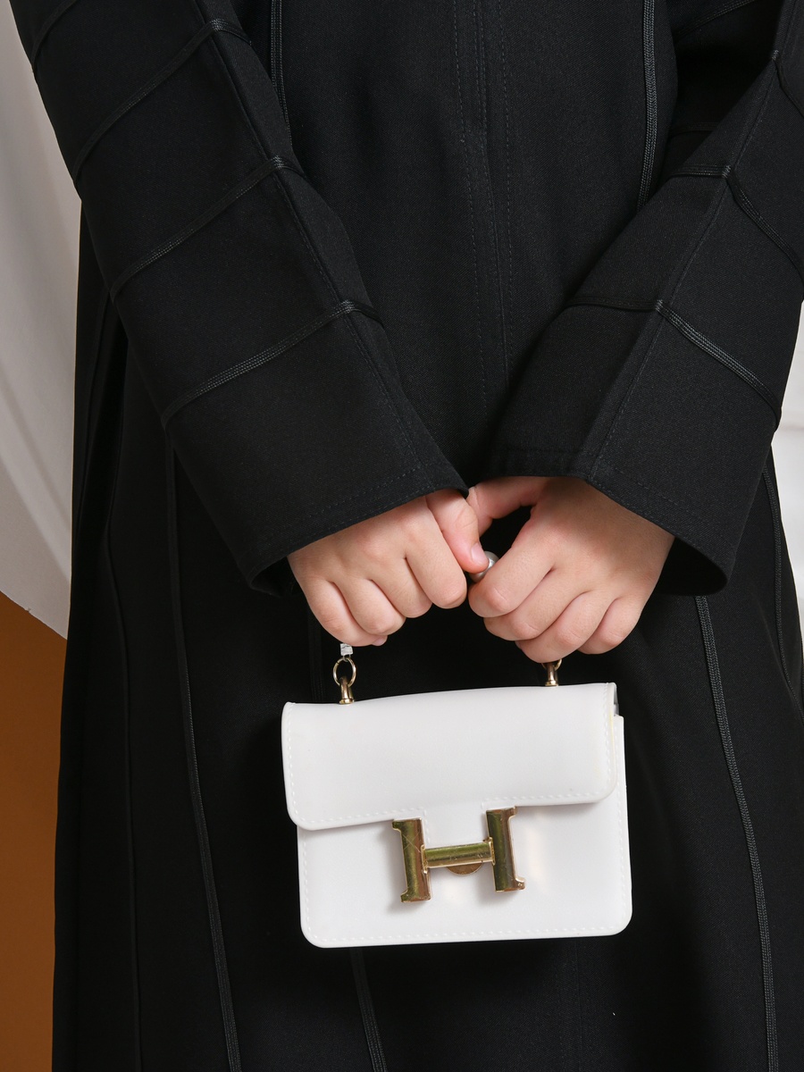 Girls Rital Abaya with Taping Detail