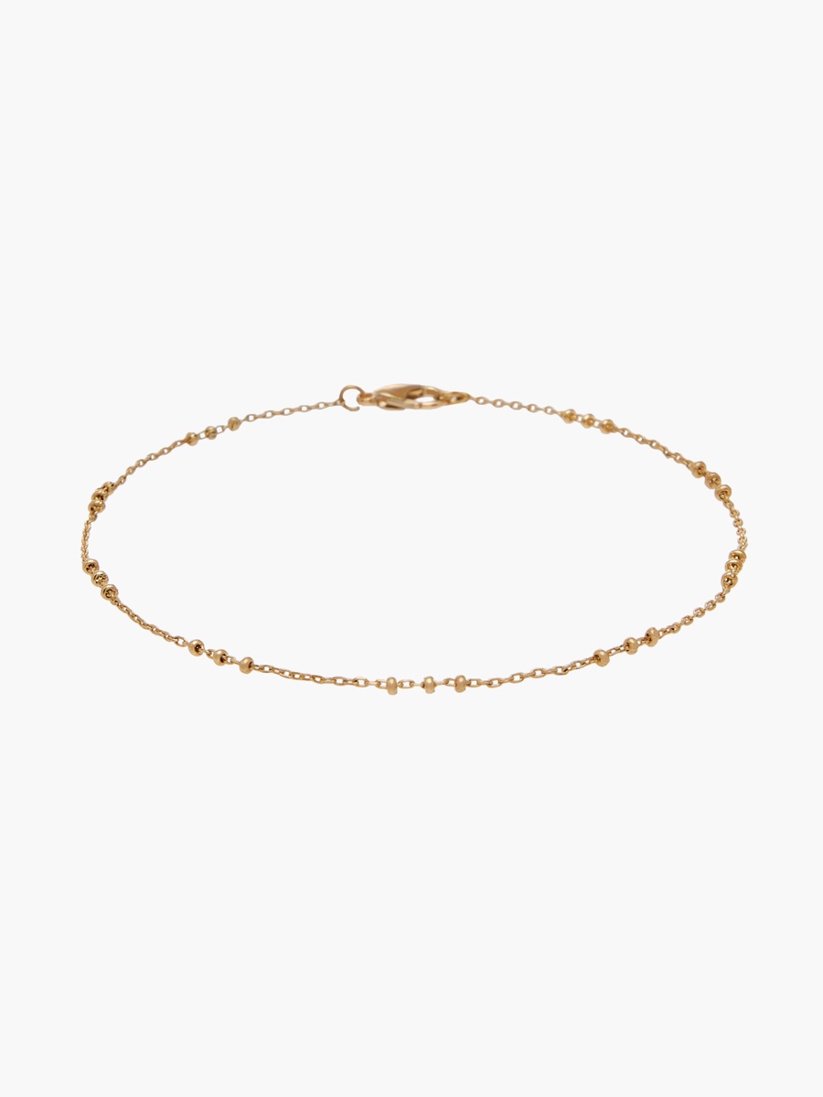Pack of 2 Metal Embellished Anklet