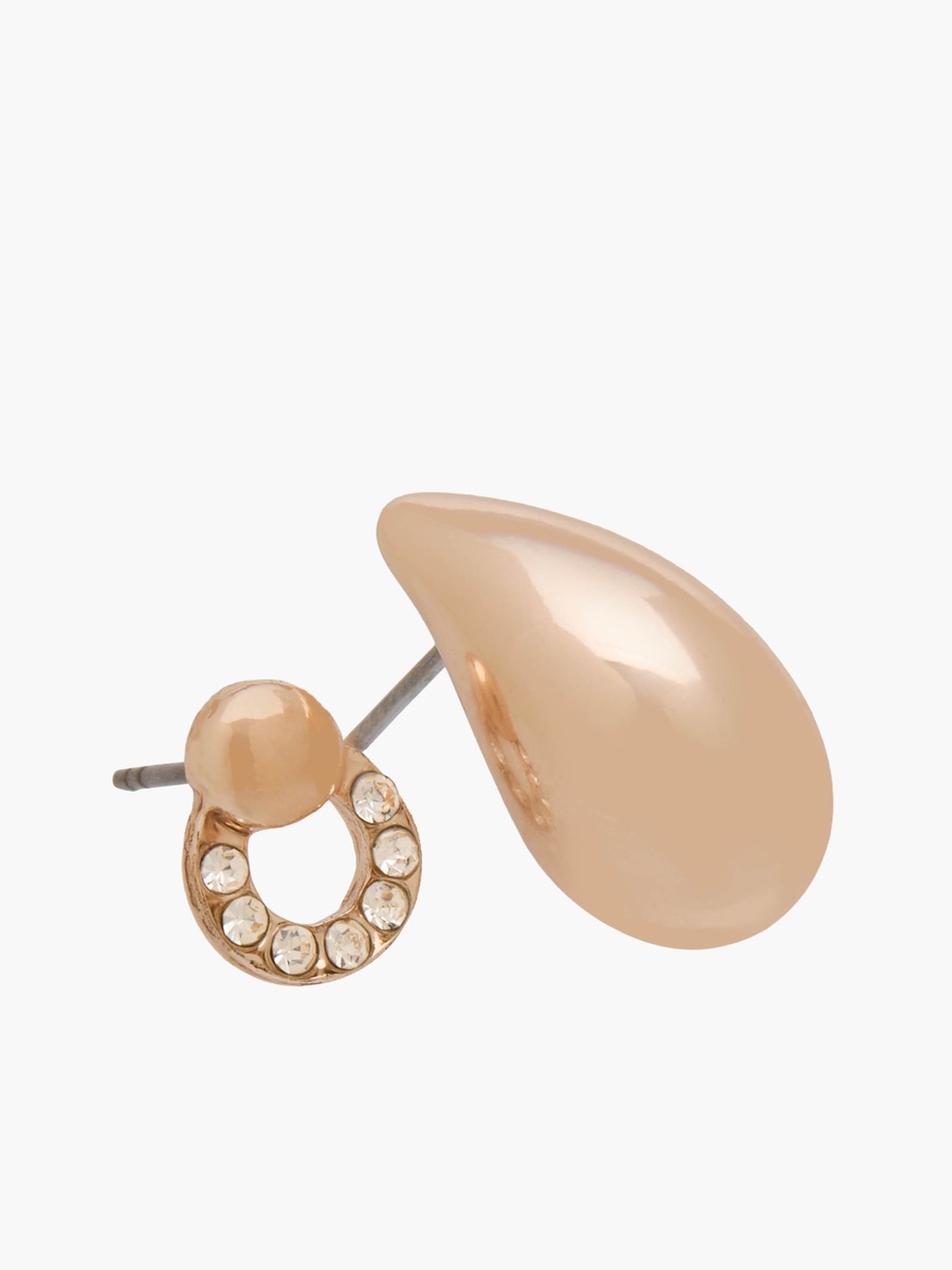Pack of 9 Gold Tone Assorted Earrings with Pushback Closure