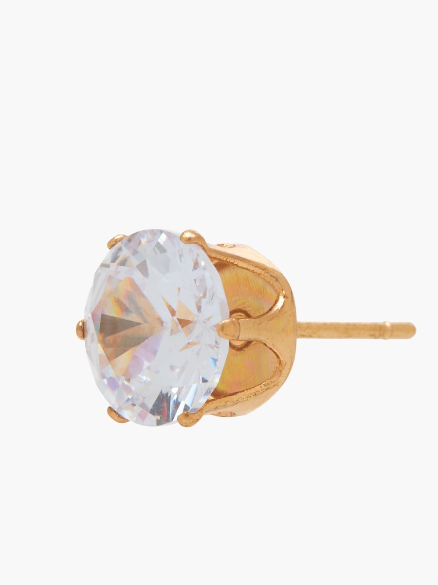 Pack of 18 Metallic Embellished Stud Earrings with Pushback Closure