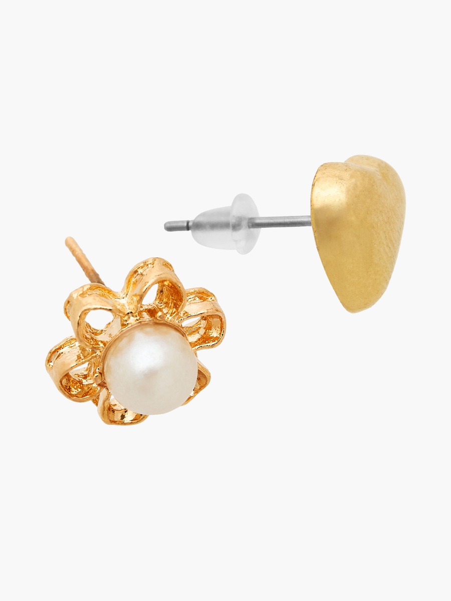Pack of 6 Gold Tone Assorted Earrings