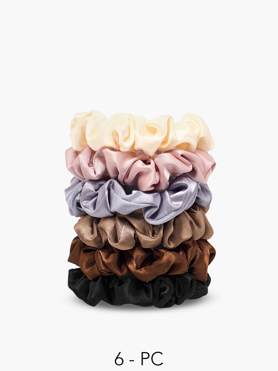 Pack of 6 Hair Scrunchie
