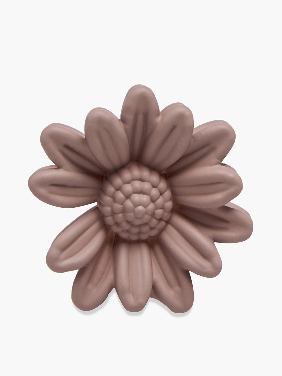 Pack of 6 Floral Shaped Hair Clamp with Textured Design