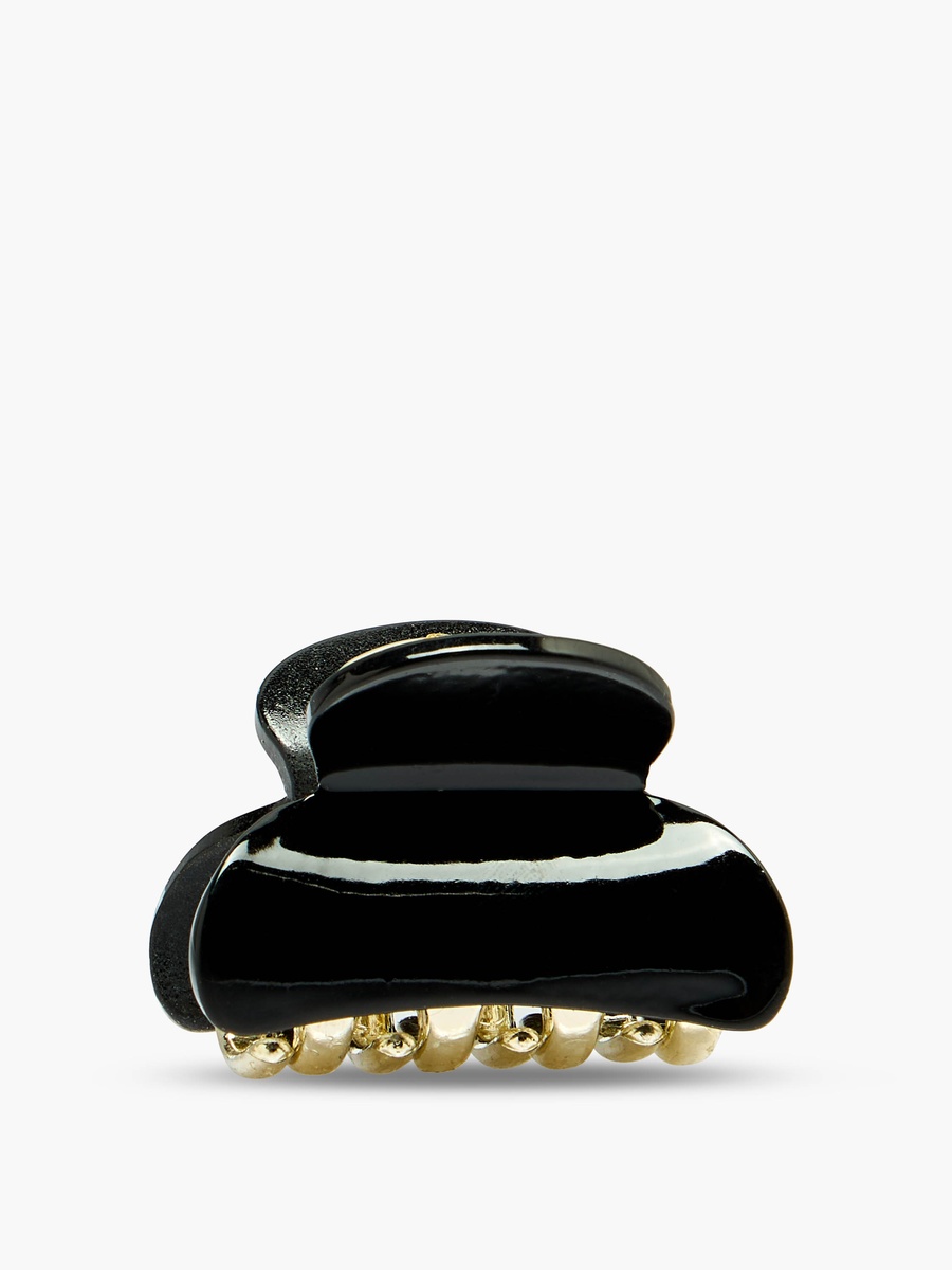 Pack of 3 Curved Shape Hair Clamps with Assorted Design
