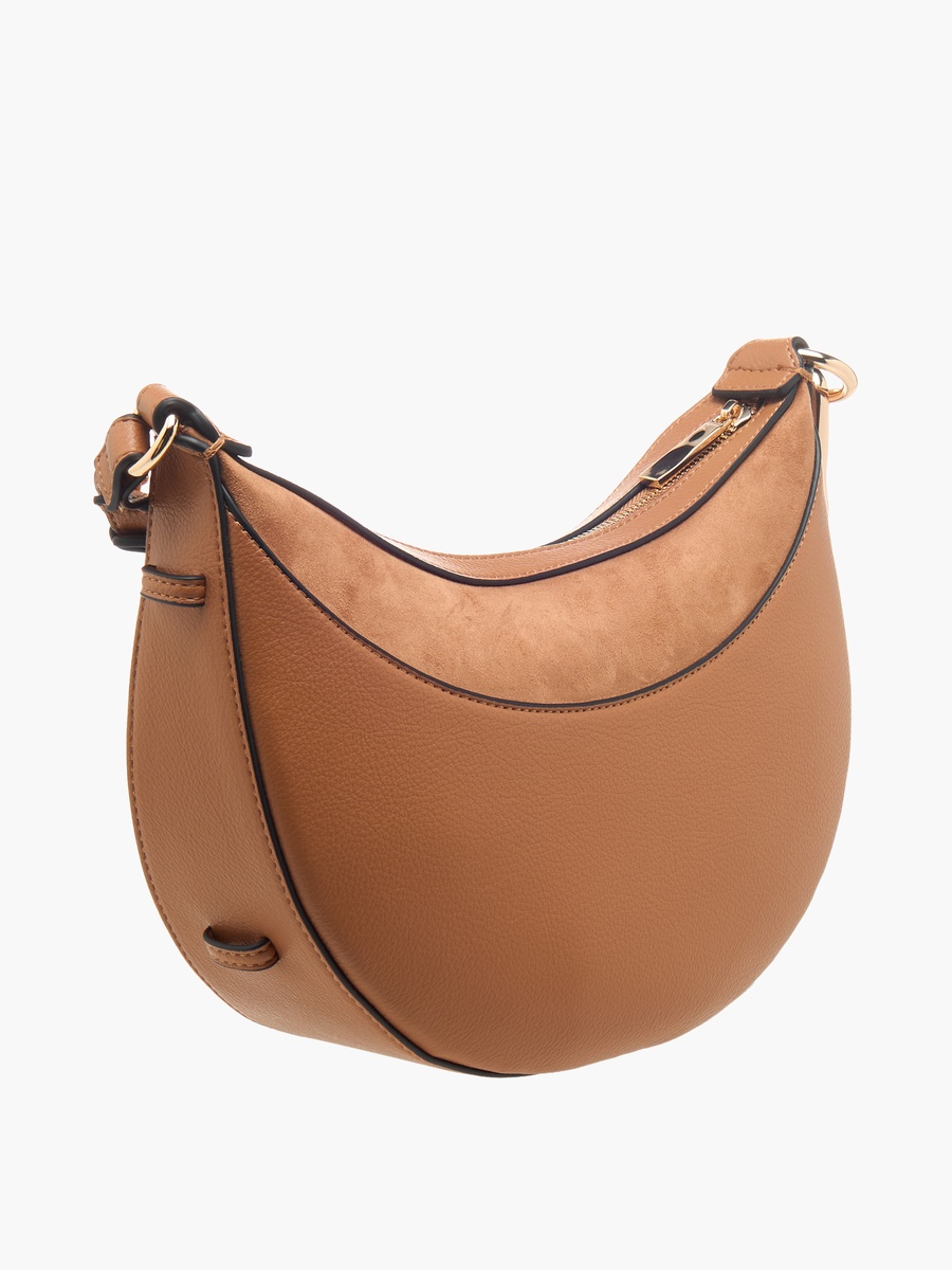 Hester Textured Shoulder Bag with Adjustable Strap