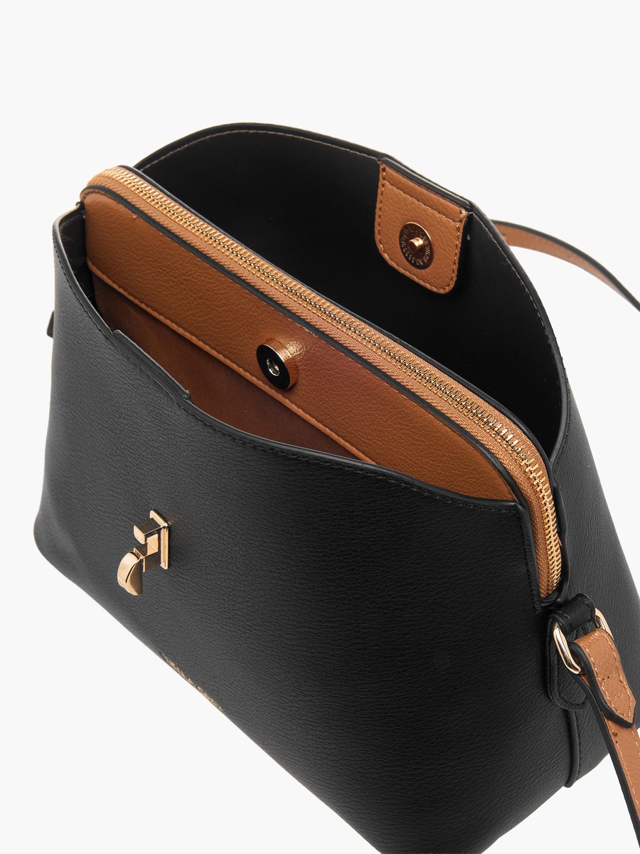 Margy Textured Crossbody Bag with Adjustable Strap