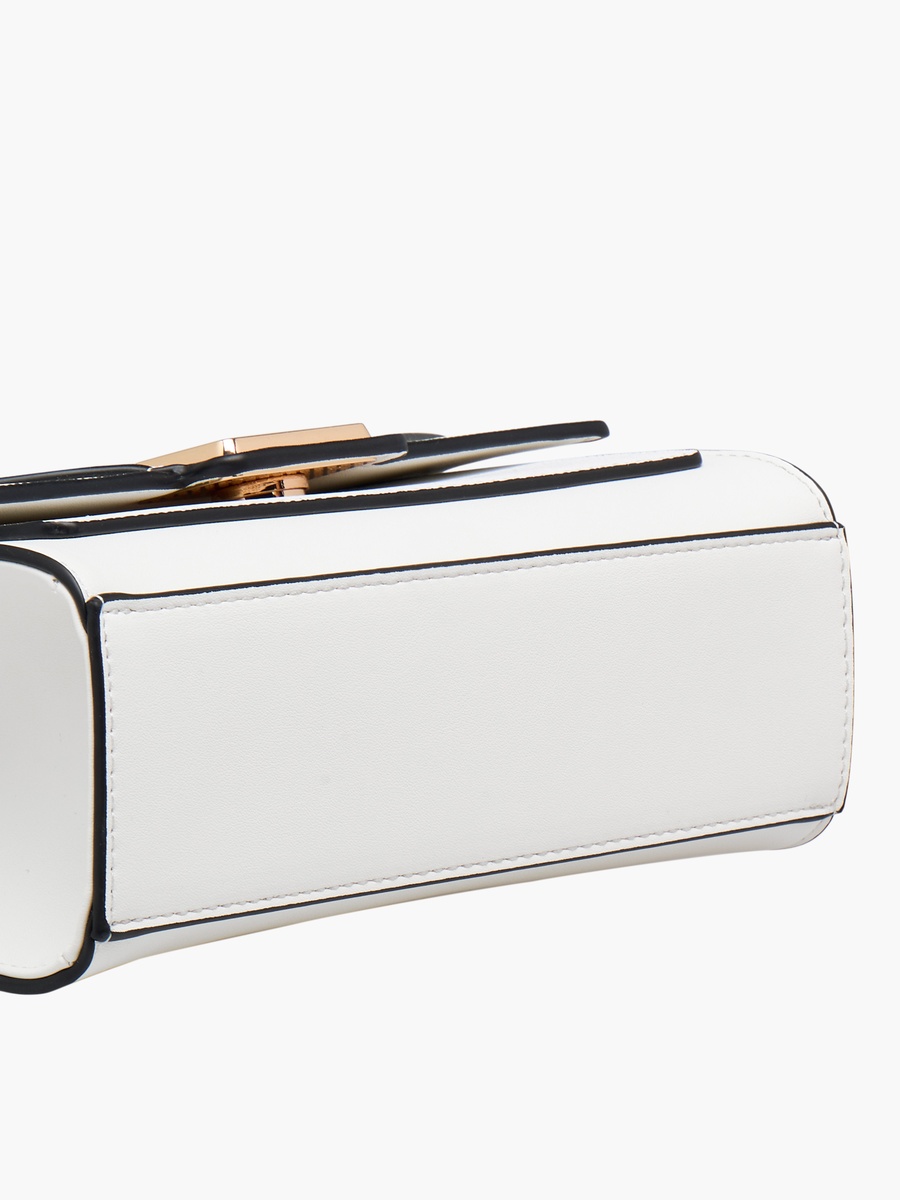 Printed Crossbody Bag with Magnetic Button Closure