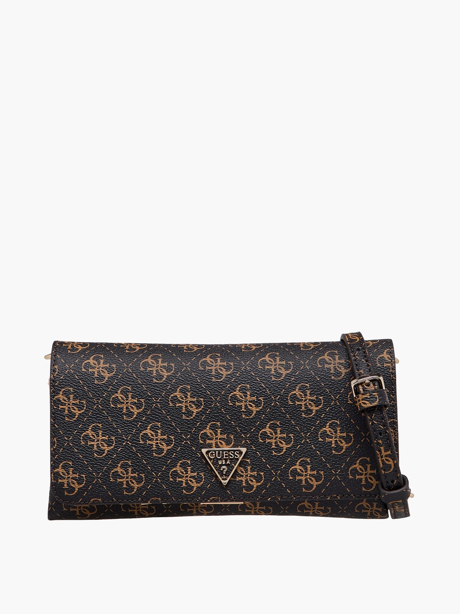 Noelle II Monogram Print Crossbody Bag with Detachable Chain Strap