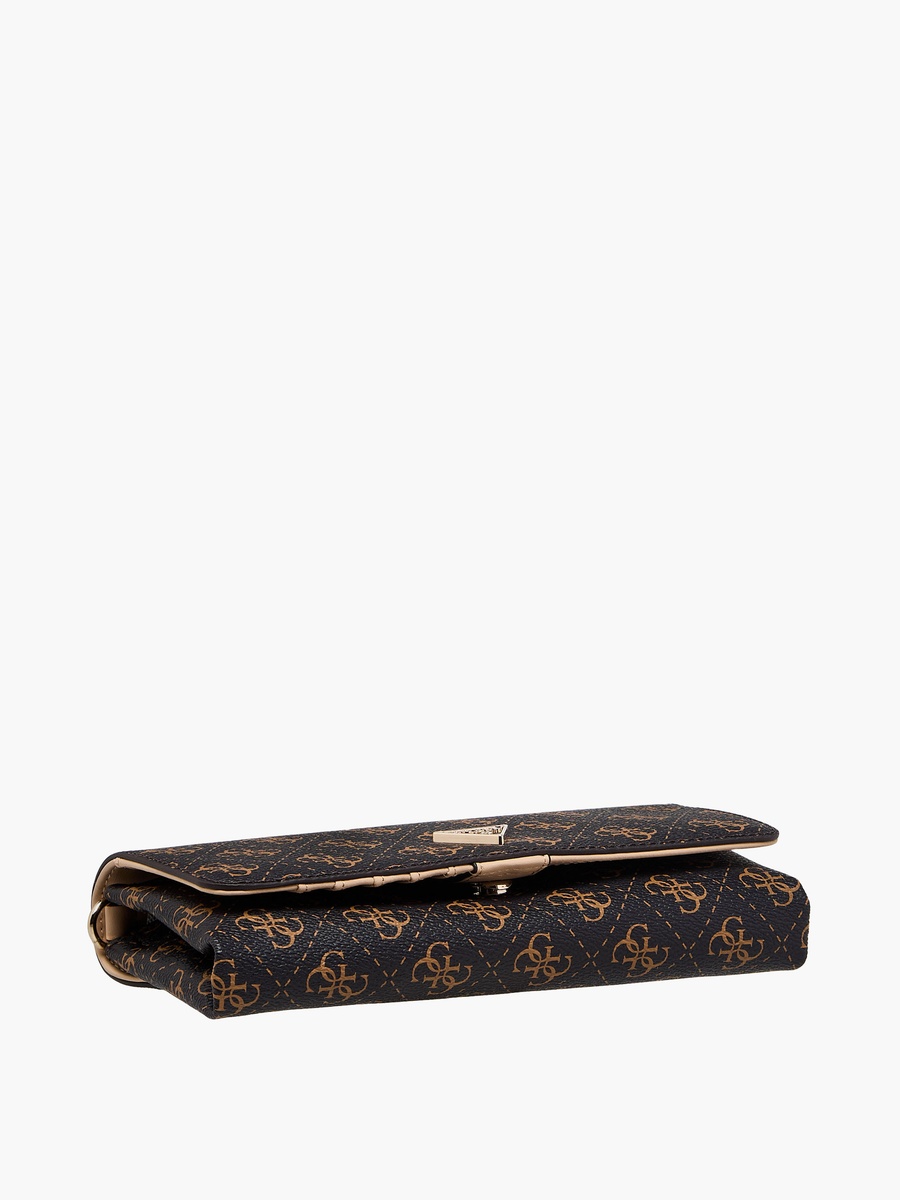 Noelle II Monogram Print Crossbody Bag with Detachable Chain Strap