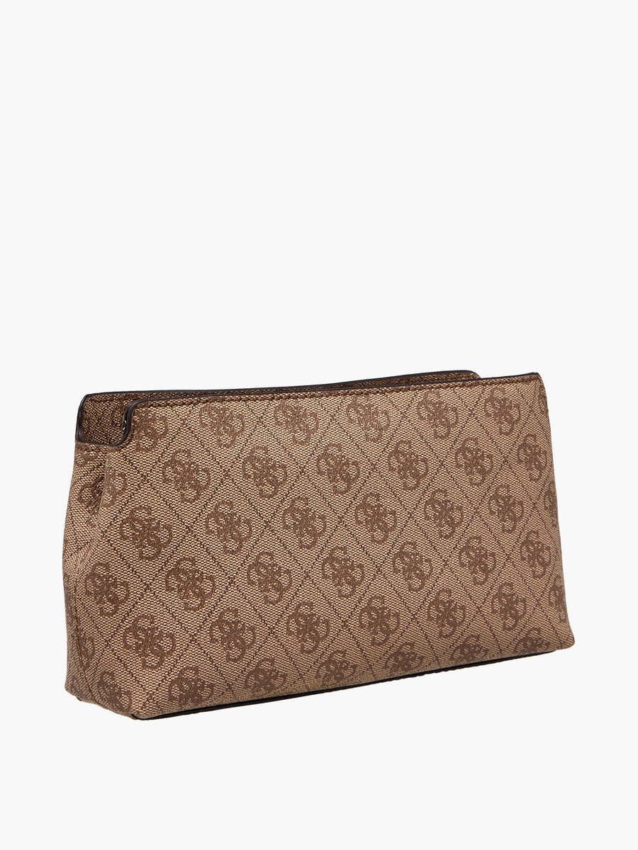 Katya Monogram Print Crossbody Bag with Detachable Shoulder Strap