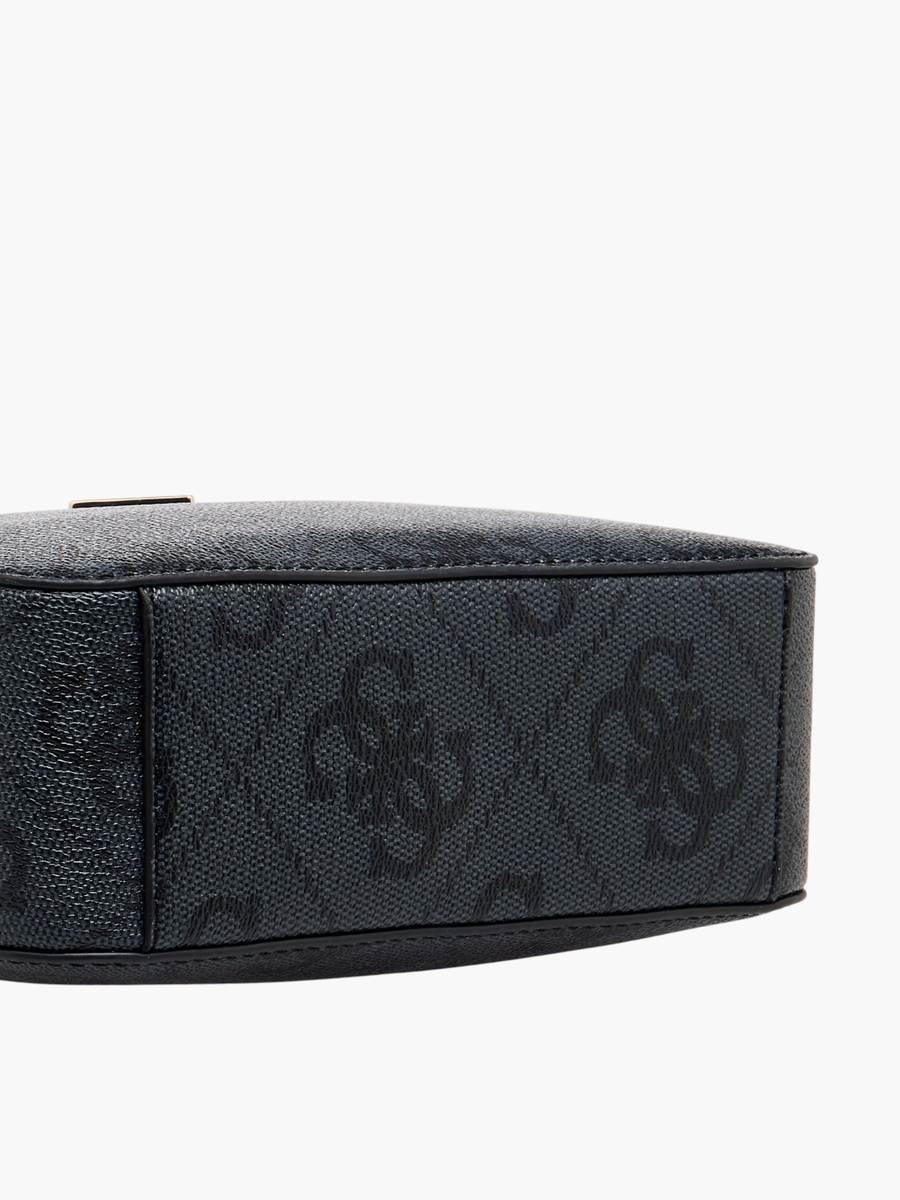 Noelle II Monogram Print Crossbody Bag with Chain Strap