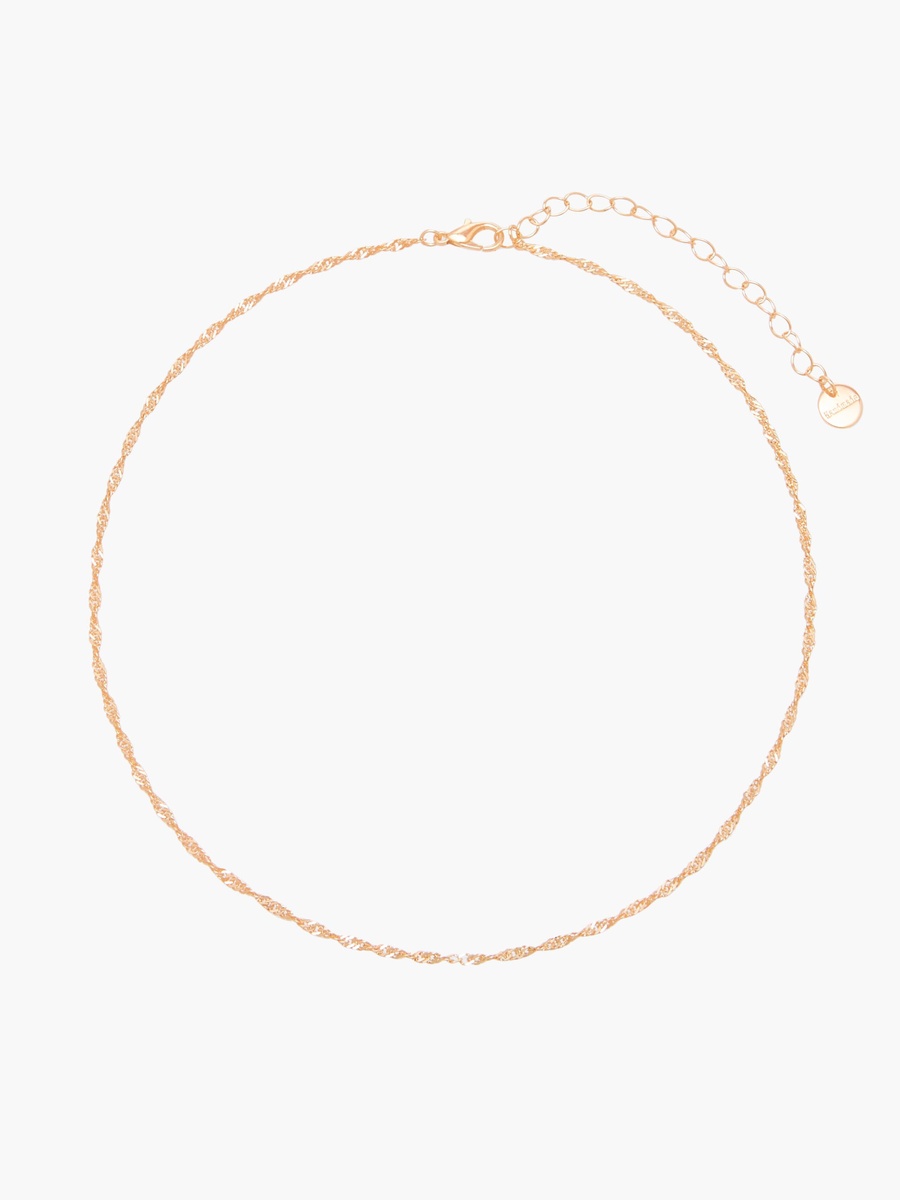 Pack of 5 Gold Tone Necklace with Charm Details
